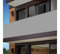 Vele Ombreggianti Rettangolari 310 x 460 cm Protezione Raggi UV 98% Tenda Parasole Rettangolare Antipolvere Protezione Antivento per Giardino per Terrazza Giardino, Grigio Chiaro