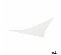 Vele parasole Aktive Triangolare Bianco 360 x 0,5 x 360 cm [4 Unità]