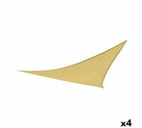 Vele parasole Aktive Triangolare Crema 360 x 0,5 x 360 cm [4 Unità]