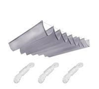 Vele Parasole Retrattili, Pensilina Impermeabile, Tenda da Sole Regolabile, Per Giardinieri E Affittuari Cortile Balcone Bordo Piscina Zona Barbecue Carport Campeggio