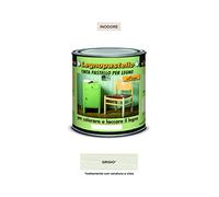 Veleca LEGNOPASTELLO Grigio - ml. 250 TINTA PASTELLO PER LEGNO INODORO ALL'ACQUA