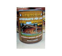 Veleca LEGNOSAN CERA Noce chiaro - ml. 750 IMPREGNANTE PER LEGNO CERATO ALL'ACQUA INODORE