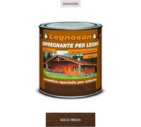 Veleca Legnosan Impregnante Legno All'Acqua Noce Medio 750ml