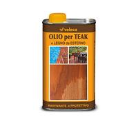 Veleca OLIO per TEAK Trasparente - lt. 2,5 - OLIO PER LEGNO ESOTICO