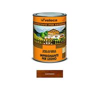 Veleca XILOVAL Castagno - lt. 1 - IMPREGNANTE PROTETTIVO LUCIDO DA ESTERNO PER LEGNO