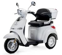 VELECO CRISTAL - Mobility Roller con 3 ruote - Completamente assemblato e pronto a guidare - Design moderno - Sistema di sospensione avanzato - Ruote grandi - Triciclo per anziani
