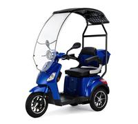 Veleco DRACO Scooter per mobilità con tettuccio 3 ruote al litio/acido di piombo