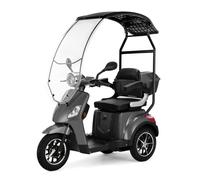 Veleco DRACO Scooter per mobilità con tettuccio 3 ruote al litio/acido di piombo