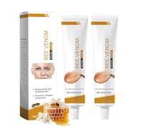 Veleno d'api, crema antirughe, crema per veleno d'api, 2 pezzi, crema per la rimozione delle rughe, crema idratante antirughe, crema antirughe per viso e collo
