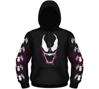 Veleno Grin Marvel Comics Licenza Ufficiale Adulto Pullover con Cappuccio
