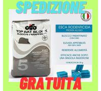 Veleno per Topi E Ratti Esca Ratticida E Topicida in Blocchi Potente Appetibile