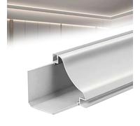 veletta led soffitto Modanature Per Illuminazione Indiretta, Modanatura A Corona, Canale LED Per Illuminazione Centro Commerciale/teatro, Modanatura A Corona(L 0.7m)