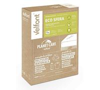 Velfont Ecosfera Proteggi Materasso Singolo 90x190/200 Impermeabile,Traspirante,Antiacaro, Bianco, 90X200