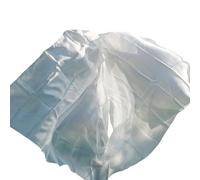 Veli a sciarpa da danza del ventre, Velo da danza del ventre donna 100% seta multicolore, taglie multiple(Pure White,400X114CM)