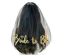 Veli da sposa corti in tulle, velo da addio al nubilato per la sposa,Veli da sposa Veli da sposa per addio al nubilato - Veli da sposa classici Velo da sposa, forniture per addio al nubilato