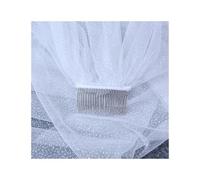 Veli da sposa in pizzo, Velo da sposa cattedrale in tulle e pizzo di cristallo multicolore, diverse misure(White,300cm)