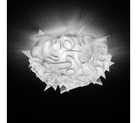 VELI Lampada da PARETE o SOFFITTO Plafoniera Applique Bianco SLAMP Made in Italy