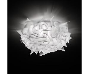 VELI Lampada da PARETE o SOFFITTO Plafoniera Applique Bianco SLAMP Made in Italy