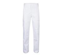 Velilla 103001 - Pantaloni multitasche (Taglie 40) colore bianco