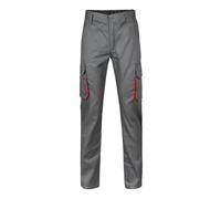 Velilla 103004 - Pantaloni multitasche (Taglie 56) colore blu grigio e rosso