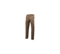 Velilla 103005S; Pantaloni Stretch Multitasche; Colore beige sabbia; Taglia 52
