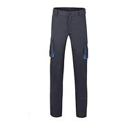 VELILLA 103024s Pantalón Stretch Bicolor Multibolsillos Color Gris Y Celeste Talla 44 Multitasche Grigio Taglia Unisex-Adulto