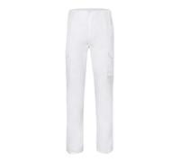 VELILLA 103025 Pantalone Multitasche, Bianco, Taglia 48, bianco, 48