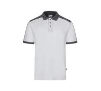 VELILLA 105519S Polo Stretch Bicolor Manica Corta, Colore Bianco e Grigio, Taglia 2XL, bianco e grigio, XXL