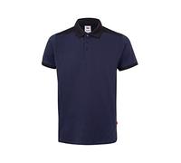 VELILLA Polo Stretch Bicolor Manica Corta Pali, Blu Navy e Nero, XL Unisex-Adulto