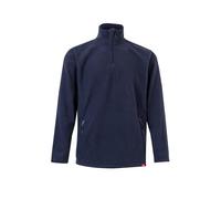Velilla 201501 Pile da Lavoro - Blu Navy - Taglia 3XL | Pile in microfibra, mezza cerniera con patta protettiva, tasche con cerniera, giacca leggera, abbigliamento da lavoro