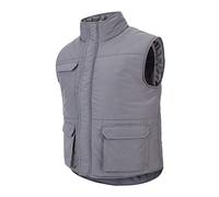 Velilla 205901 Gilet imbottito multitasche, colore grigio, taglia 3XL