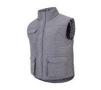 Velilla 205901 Gilet imbottito multitasche, colore grigio, taglia M