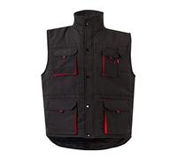 Velilla 205902 Gilet imbottito bicolore multi-tasca; colore