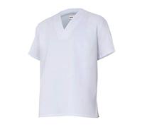 Velilla 255201 7 3XL - Camicetta manica corta industria alimentare bianca taglia 3XL