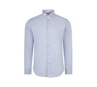 VELILLA 405017S Camicia manica lunga stretch uomo, colore celeste, taglia L, azzurro, L