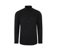 VELILLA 405017S Camicia manica lunga stretch uomo, colore nero, taglia M, Nero, M
