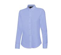 Velilla - Camicia Oxford Stretch a maniche lunghe 405005S da donna., azzurro, M
