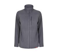 VELILLA Donna Giacca in Pile, Grigio, M
