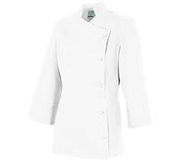 Velilla MELISA 7 36 - Giacca da cucina da donna, colore: bianco, taglia 36