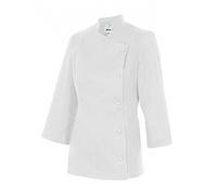 Velilla MELISA/C7/T38 - Giacca da cucina, taglia 38, colore: Bianco