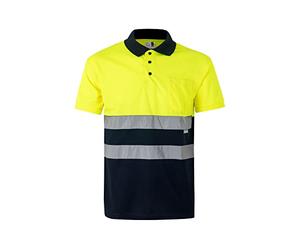 VELILLA P17370 X L Polo Bicolore Alta visibilità