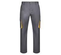 VELILLA Pantalone Unisex Adulto, grigio e giallo, 44
