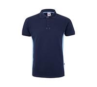 VELILLA - Polo Bicolore Manica Corta 180 gr/m2 105504 Uomo, Blu Navy e Celeste, M