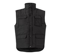 Velilla Serie 108 - Gilet multitasche trapuntato (Taglie M) colore Nero