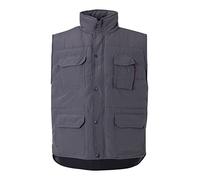 Velilla Serie 108 - Gilet multitasche trapuntato (Taglie XXXL) colore grigio