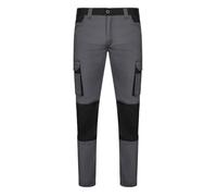 VELILLA Stretch Bicolor Pantaloni di utilità di Lavoro Unisex Adulto, grigio e nero, 46