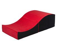 Velinda Pouf Poltrona Sesso Sex Sofa Pieghevole profilata (Colore: Rosso-Nero)