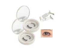 Velinta Magnetic Lashes, Capriceapp Magnetic Eyelashes, Magnetic Eyelashes No Glue, Reusable Waterproof Magnetic Lashes, Reusable Magnetic Eyelashes Natural Look with Applicator (2set,USB03)