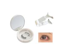 Velinta Magnetic Lashes, Capriceapp Magnetic Eyelashes, Magnetic Eyelashes No Glue, Reusable Waterproof Magnetic Lashes, Reusable Magnetic Eyelashes Natural Look with Applicator (1set,USB09)