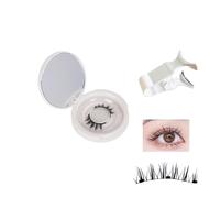Velinta Magnetic Lashes, Capriceapp Magnetic Eyelashes, Magnetic Eyelashes No Glue, Reusable Waterproof Magnetic Lashes, Reusable Magnetic Eyelashes Natural Look with Applicator (1set,USB11)